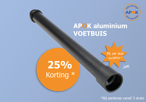 Herobanner-Voetbuis